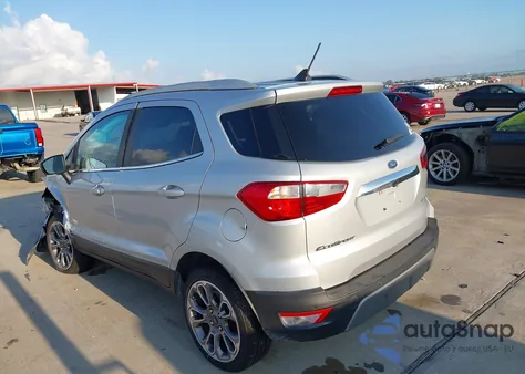 2021 Ford Ecosport Titanium из США, поврежденный, VIN MAJ3S2KE6MC397509